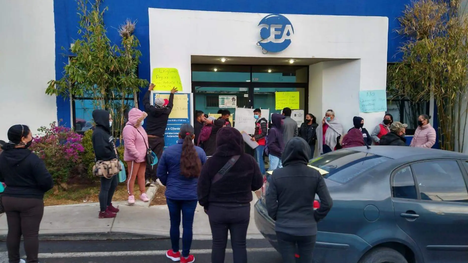 Manifestación CEA